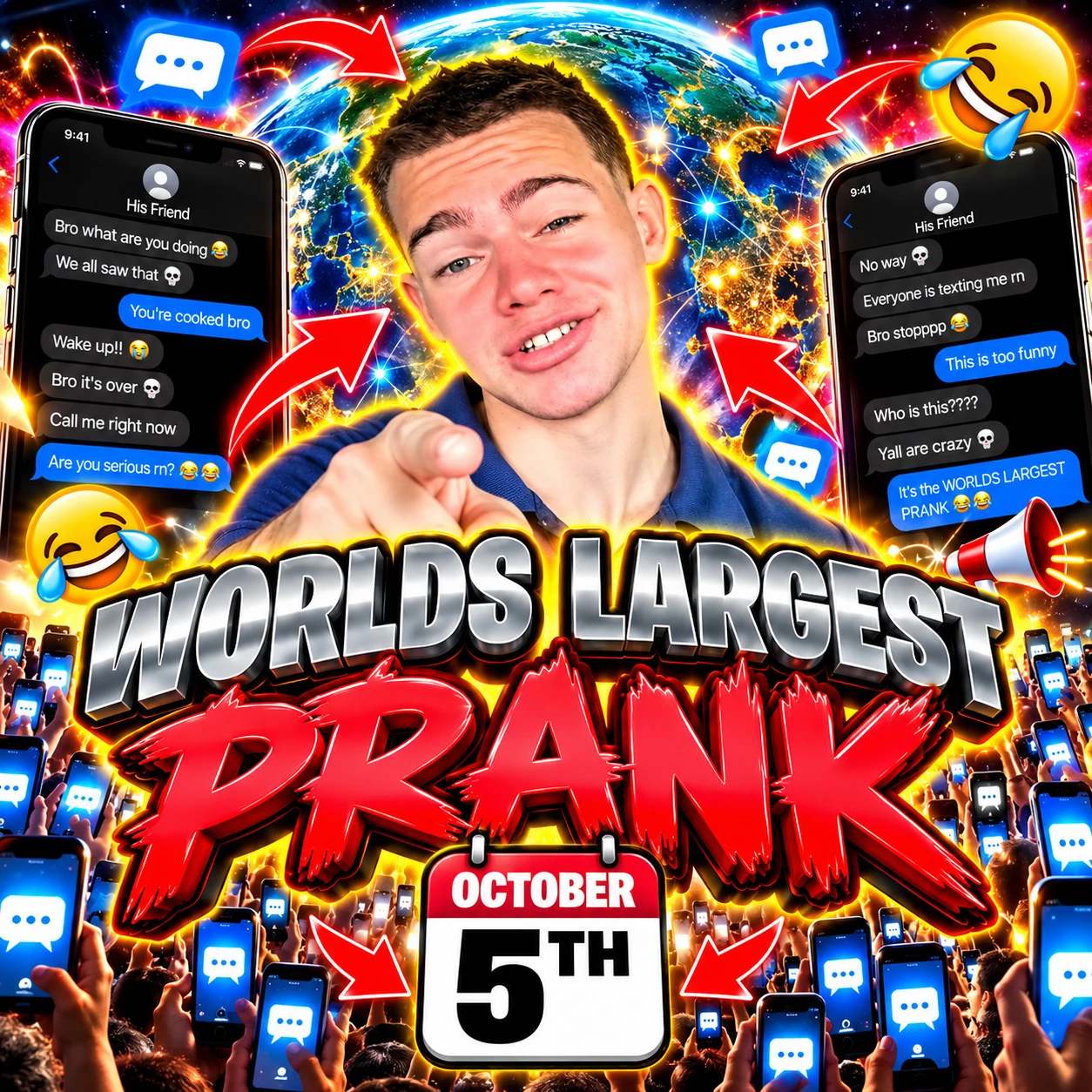 World's Largest Prank — October 5th
